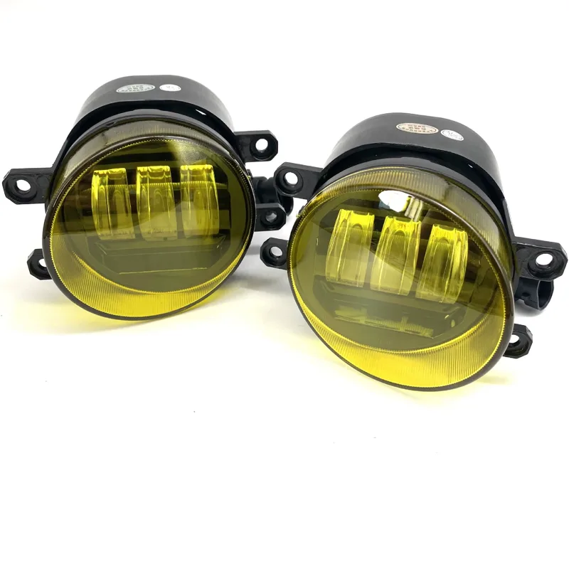 Toyota Camry LED fog lamp pair amber golden-eye
